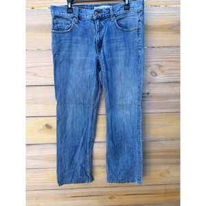 Aeropostale Benton Original Boot Mens Jeans 32x34 Blue Medium Wash Denim